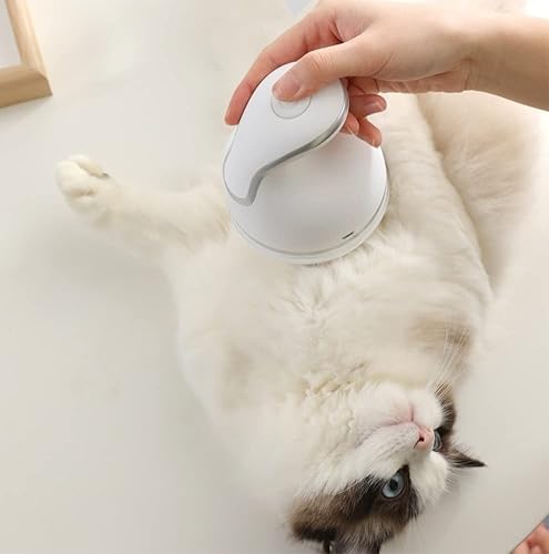 Miniatura 5 de Petlex Masajeador eléctrico del cuero cabelludo para gatos, masajeador portátil de cabeza de mascotas, masajeador giratorio automático para el