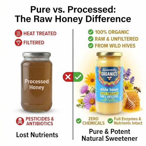 Heavenly Organics Honey White 22 oz – Pack de 2 miniatura 2