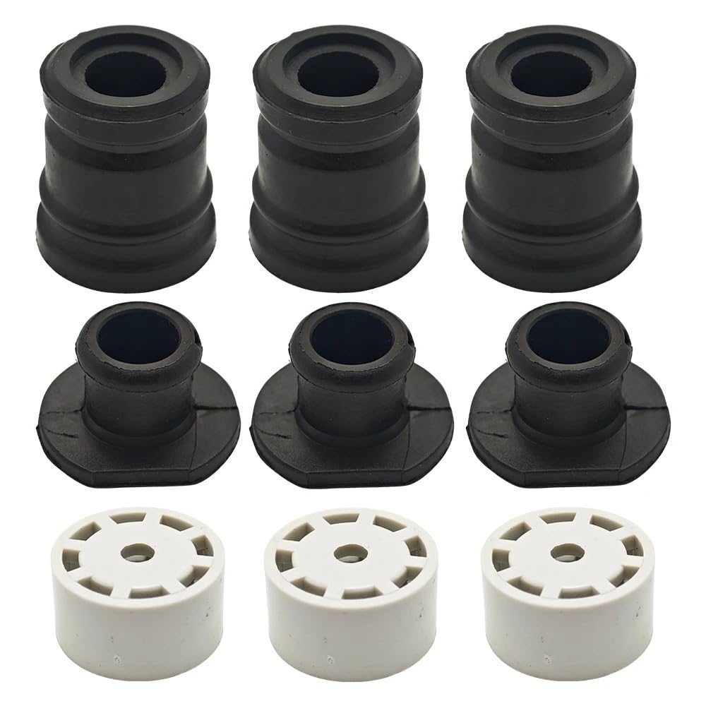 Accesorios Kit de tapa de tapón de montaje de amortiguador anular compatible con motosierra Stihl 021 023 025 MS210 MS230 MS250 11237909900, 11237912805, 11237917300