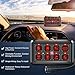 Nilight 8 Gang Switch Panel System Circuit Control Relay Fuse Wiring Harness Automatic Dimmable ON Off LED Pod for 12V Cars Trucks Campers SUV
