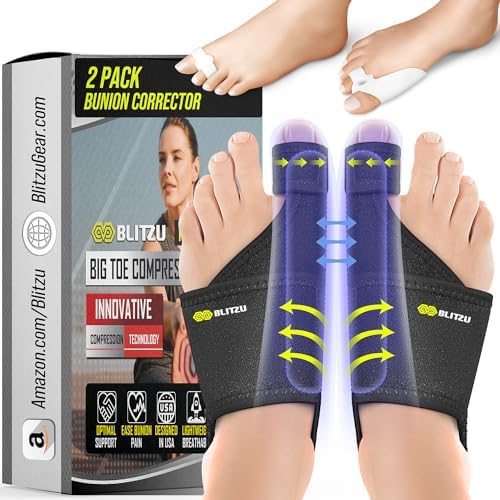 Dr. Scholl's BUNION RELIEF & TOE CORRECTOR // Massaging Gel
