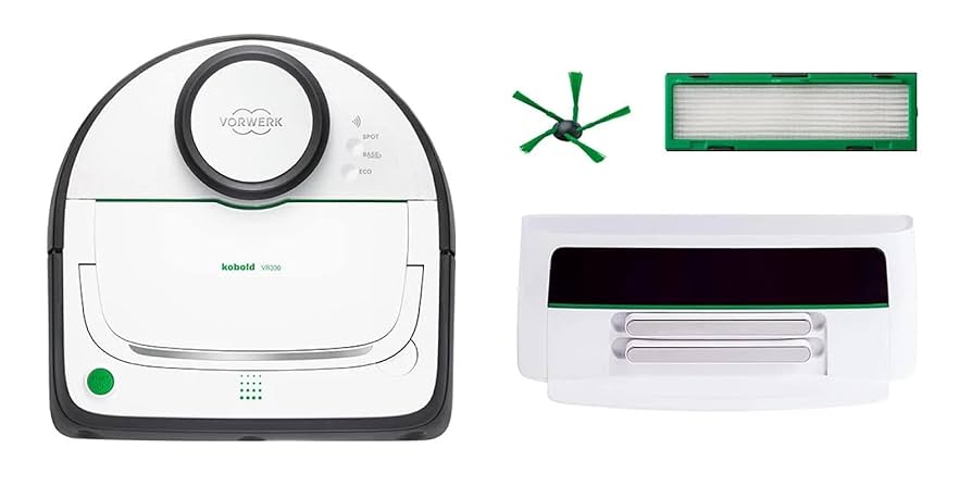 Vorwerk Kobold VR300 Robot Vacuum Cleaner, Battery Vacuum