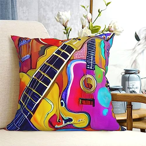 Housse de coussin universelle pour toutes les saisons acoustiques et guitares, en velours doux, dossier carré parfait pour chaque maison - Les Beatles, Paul McCartney, John Lennon, RIngo Starr, George Harrison Housse de coussin universelle pour toutes les saisons acoustiques et guitares, en velours doux, dossier carré parfait pour chaque maison – Image 7