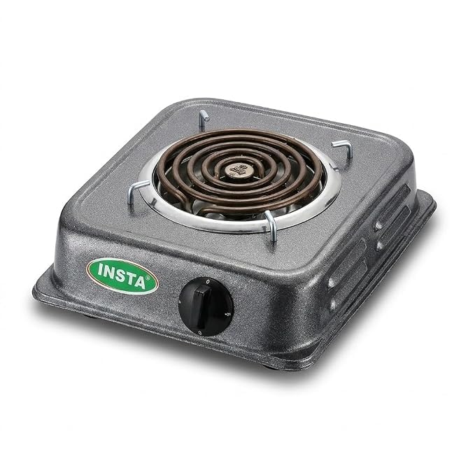 Drumstone (𝐁𝐞𝐬𝐭 𝐂𝐡𝐨𝐢𝐜𝐞) 2000W Electric Cooking Heater Stove, Portable Electric Coil Burner with Adjustable Temperature Control, Metal Body Cooktop for Home, Kitchen,Hostel,15 Years Warranty-image-47