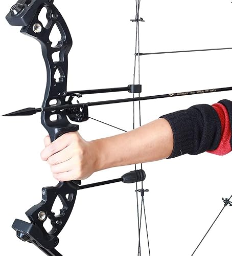 Miniatura 5 de SOPOGER Juego de flechas de carbono de 30 pulgadas y 6 unidades de flechas de carbono para caza con arco compuesto y arco recurvo 500 flechas de