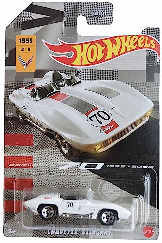 Hot Wheels Stringray 1/64 Scale Die Cast Car, Exclusive Wheels, Kid, Boys