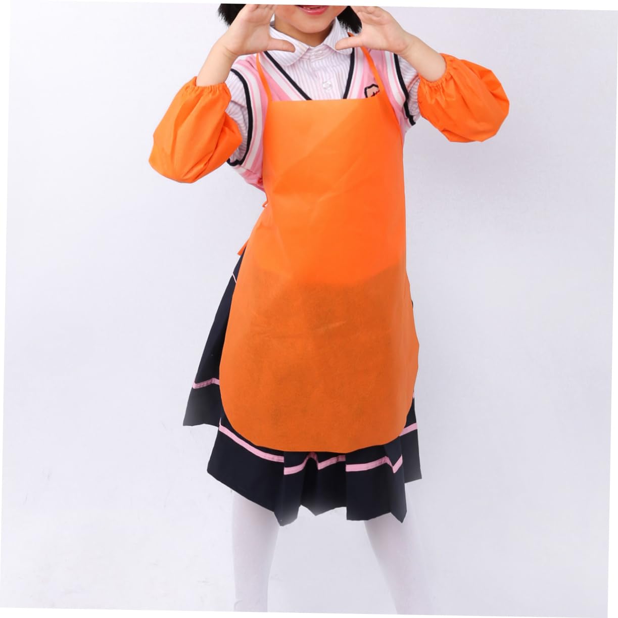 ibasenice Pièces Tablier De Chef Peinture Tablier Rouge De Peinture Pour Enfants Jeu De Simulation Dans Des Enfants Bavoirs Préscolaire Déguisement Jouer