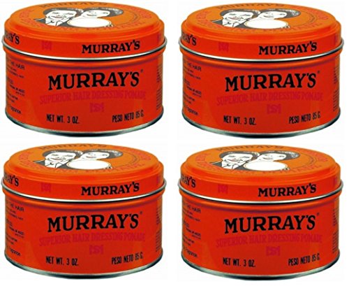 Murray's hair dressing pomade, superior 3 ounces (pack of 4)