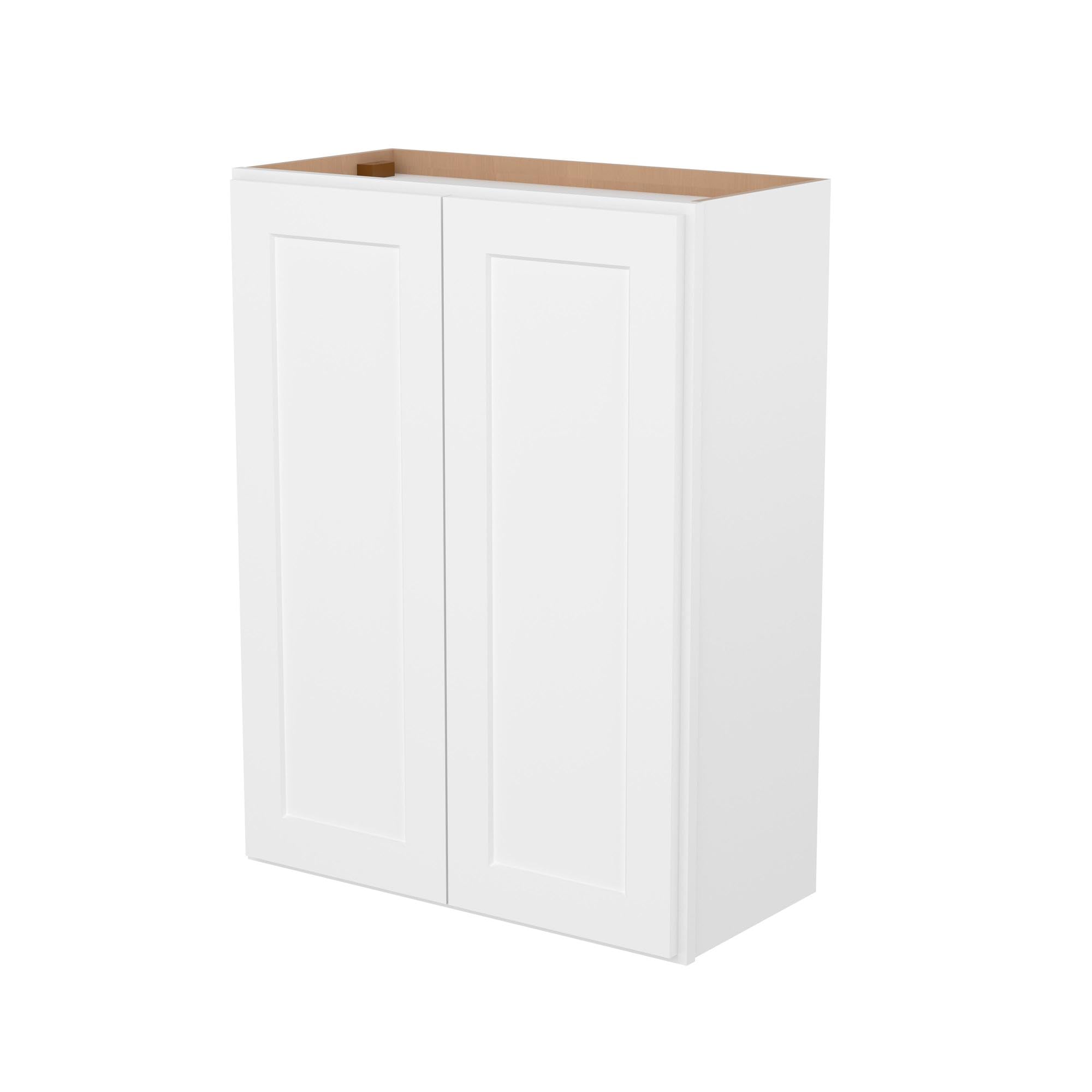 Furinno Shaker 3-Tier Wall Kitchen Cabinet, 2-Door, White