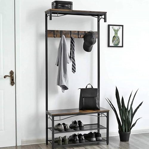 BaiBaoHui 10 Stück Wandhaken, Vintage Einzelhaken,garderobenhaken,Bademantelhaken, Kleiderhaken Wandhaken Schwarz Metall Haken, Schlafzimmer, Wohnzimmer,Badezimmer, Kleiderständer kleiderhaken