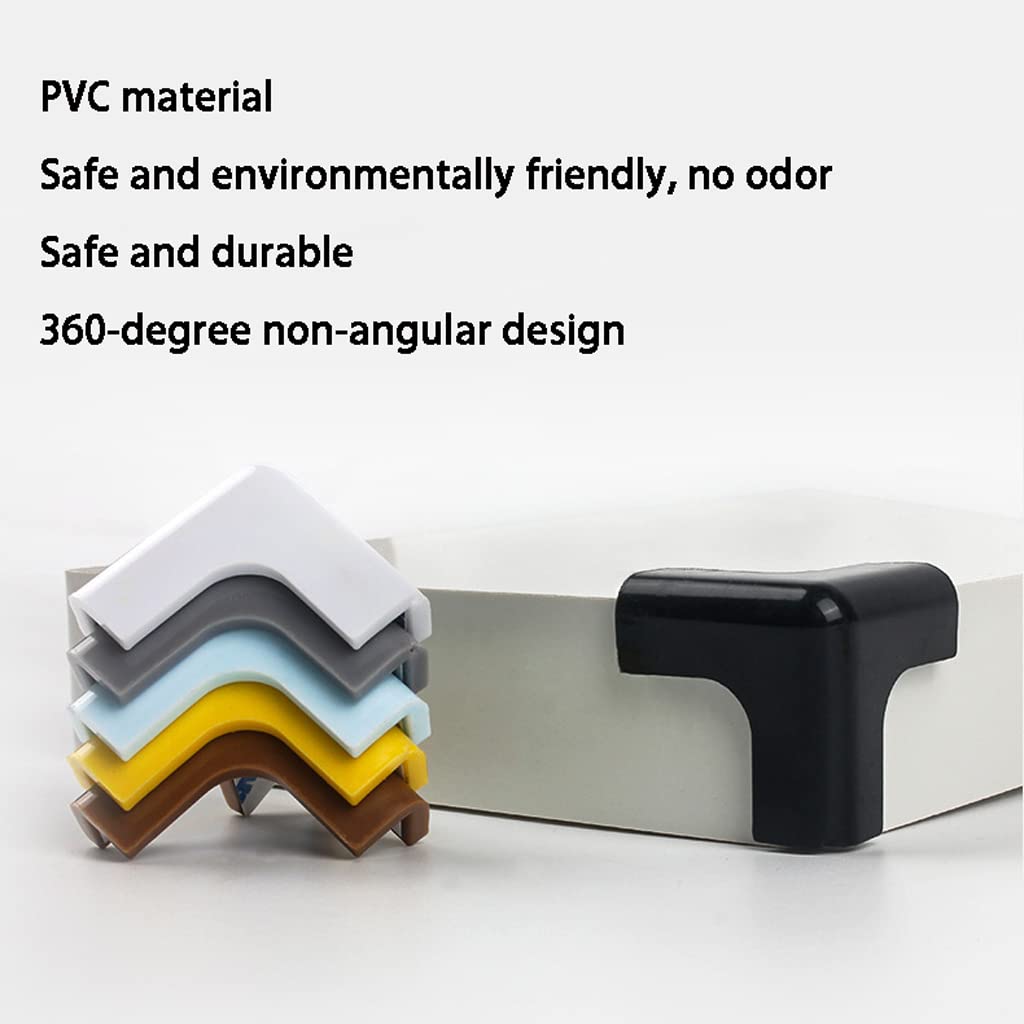Protège-Coins pour Table d'enfant ，Protège-Coins p Anti Collision Angle Corner Protector,50 Pack Corner Guards,Strong Adhesion,(A Variety of Styles)