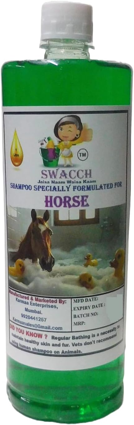 Shampoo Specially Formulated for Horse (1 Litre) Neem Alovera