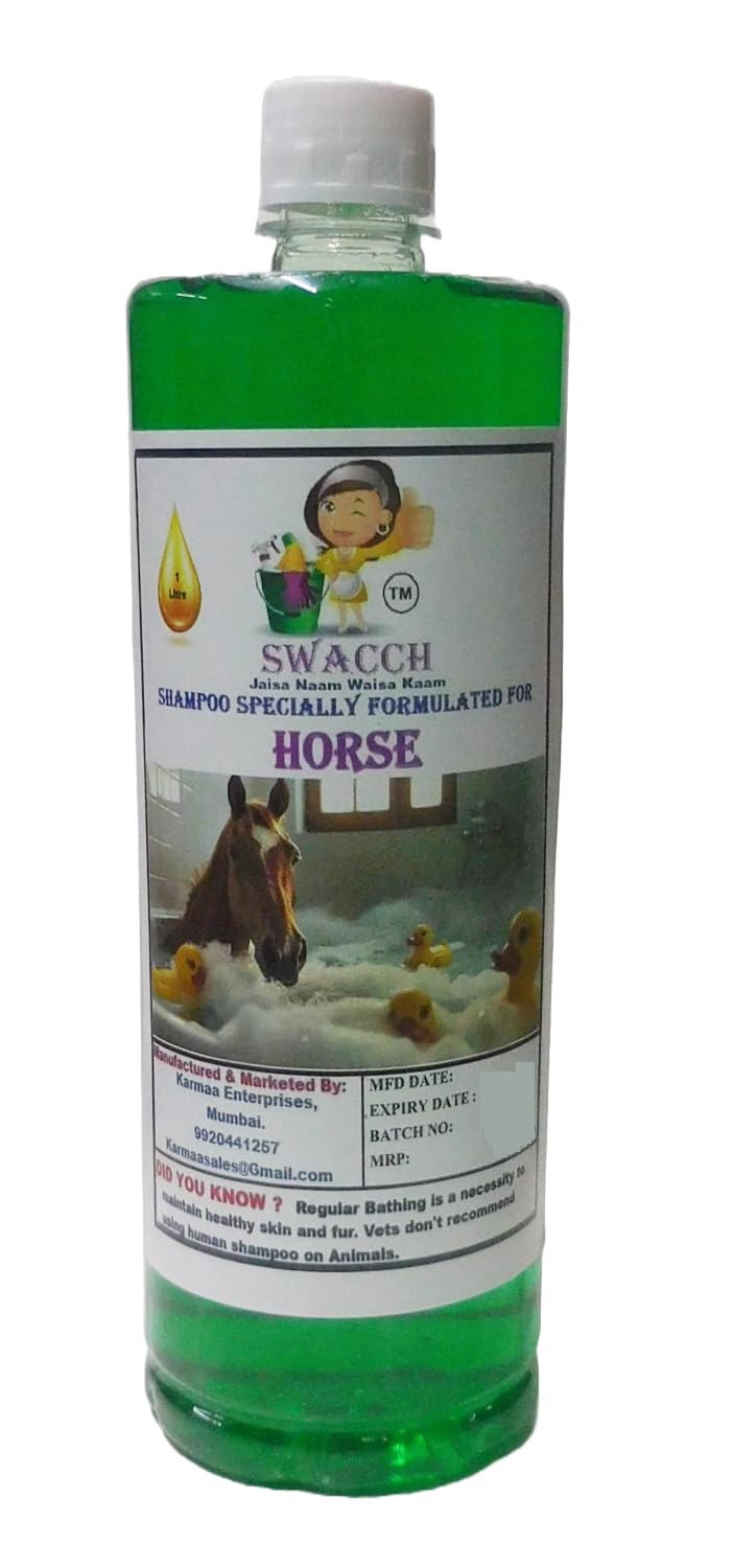 Shampoo Specially Formulated for Horse (1 Litre) Neem Alovera