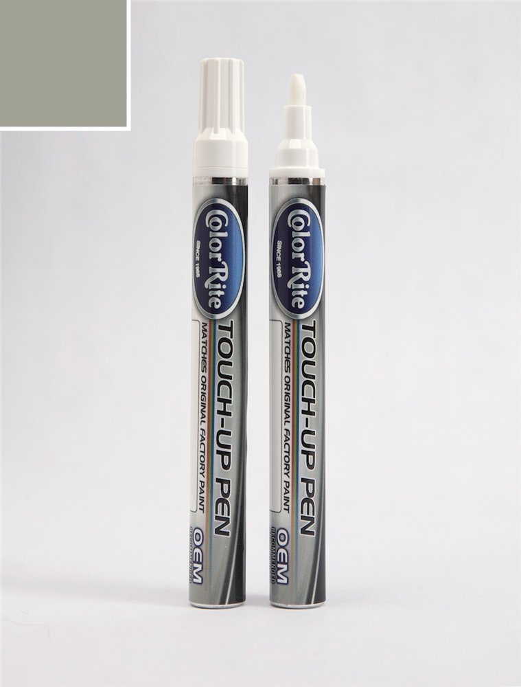 ColorRite Pen Automotive Touch-up Paint for Audi Q5 - Daytona Gray Pearl Clearcoat LZ7S/6Y - Color+Clearcoat Package