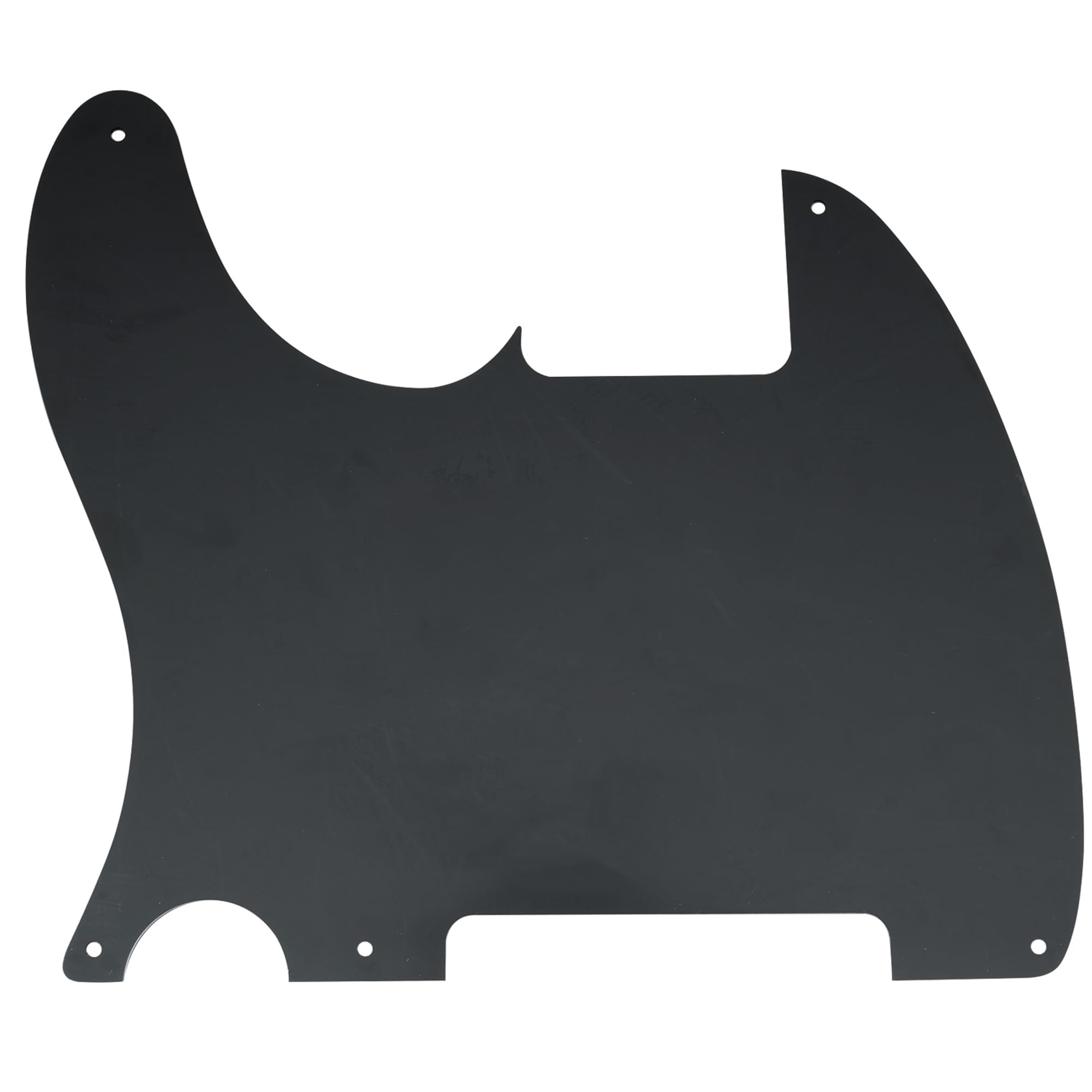 Musiclily 5 Otworów Pickguard Esquire Maskownica do Gitary Fender USA/Mexican Telecaster Esquire, 3-warstwowy Czarny