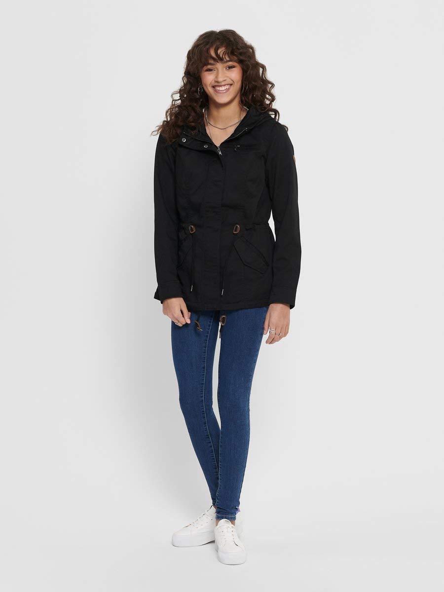 ONLY Damen Onllorca Life Canvas Parka Cc Otw Jacke