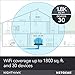 NETGEAR Nighthawk Smart Wi-Fi Router (R7000-100NAS) - AC1900 Wireless Speed (Up to 1900 Mbps) | Up to 1800 Sq Ft Coverage & 30 Devices | 4 x 1G Ethernet and 2 USB Ports | Armor Security