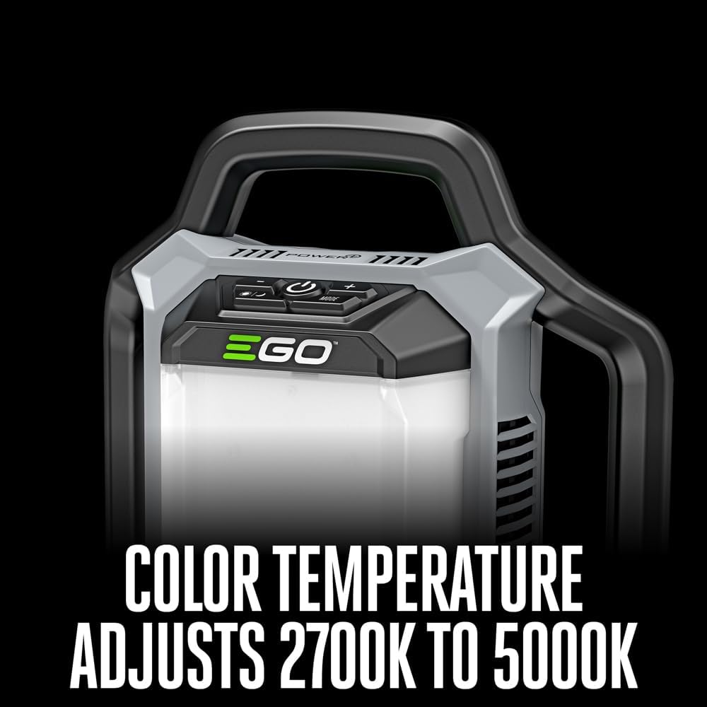 EGO Power+ Portable Compact Light, Rechargeable, Up to 3,000 Lumens Work Light, Battery and Charger Not Included - LT0300