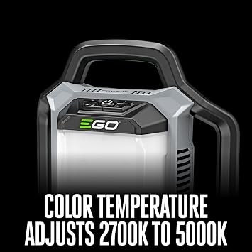 EGO Power+ Portable Compact Light, Rechargeable, Up to 3,000 Lumens Work Light, Battery and Charger Not Included - LT0300