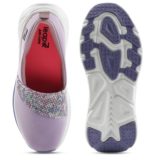 Image of Liberty Leap7x CANBERRA1E Sports Non Lacing Walking Shoes for Women with EVA Sole | Suitable for Jogging Gym | Memory Foam Insole | Comfortable Footbed | Lightweight and Shock Absorption