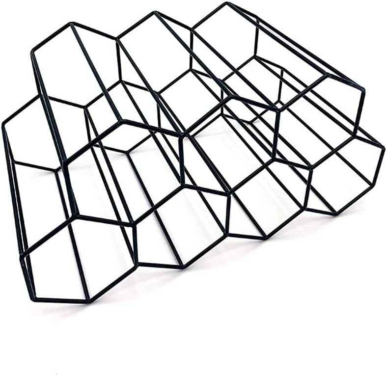 Soporte para Vinos YANZHEXIN, Capacidad 7 Botellas, Metal, Color A