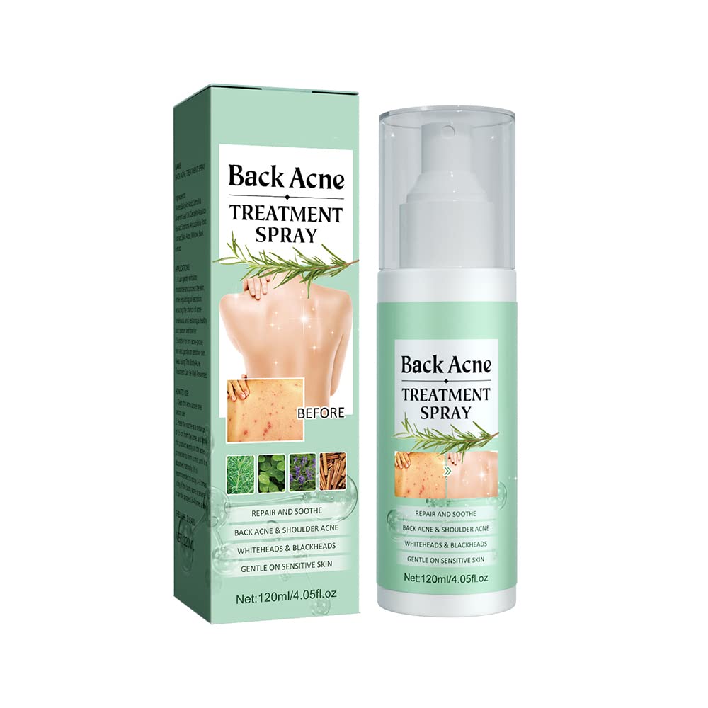 Herbaluxy Back Acne, Back Acne Treatment Spray, Back Acne Treatment, Hormonal Acne Treatment, Back & Body Acne Spray, Body Acne Spray, Deep Clean Body Washing (1pcs)