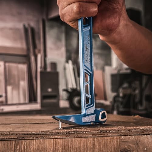 Real Steel 10" Double Ended Nail Puller Cats Paw Pry Bar Construction (0691) - Image 6