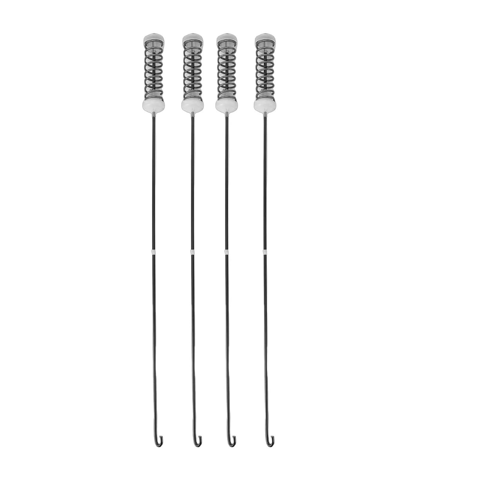 4 Stück Unterlegscheiben-Aufhängungsstangen Ersatz kompatibel for W10780044 W11025360 W11131256 W11226774 ABS Waschmaschine Stoßdämpfer Suspensio