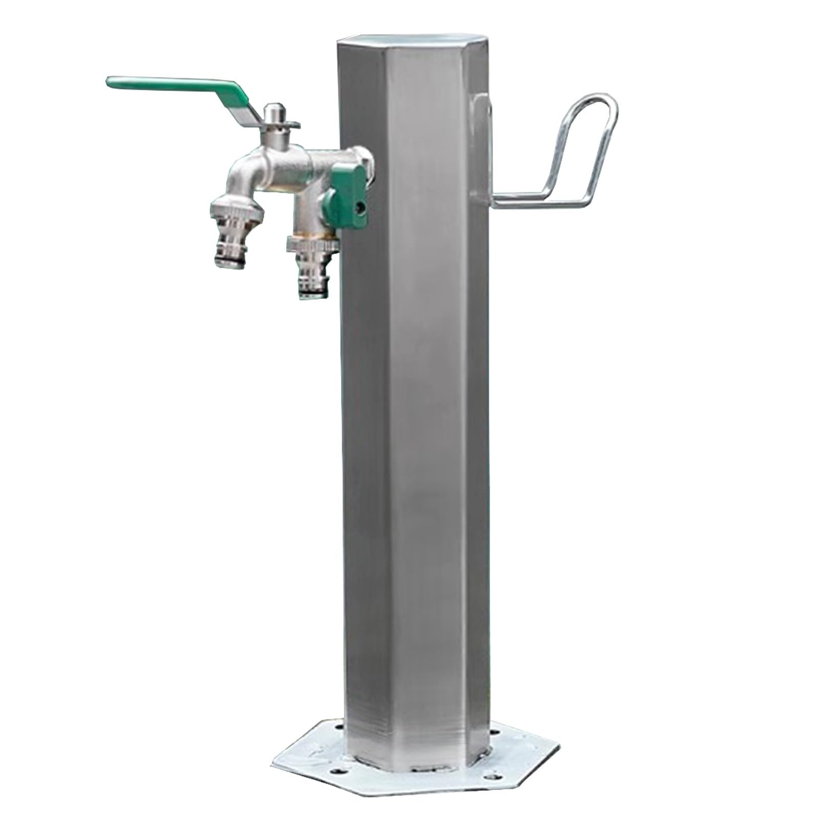 WOTZOV Outdoor Garden Water Column With Freeze-Proof Faucet, 19.7In Floor-Mounted Hydrant Tap For Backyard Irrigation And Watering System, Durable And Weather Resistant，H:50cm/19.7in