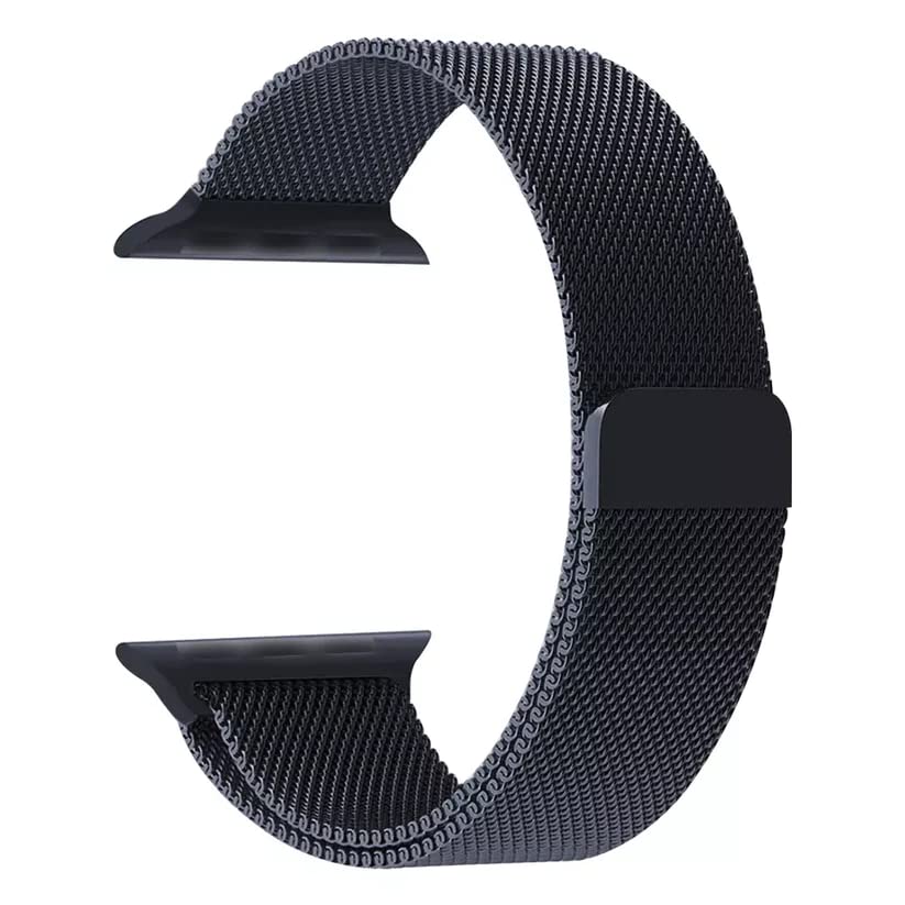 Valente Stainless Steel Watch Strap for FireBboltt Visionary BSW046, Ring BSW005, Call BSW014, Ring Pro BSW029 (Black) (B0BQRH95V4) Amazon Price History, Amazon Price Tracker