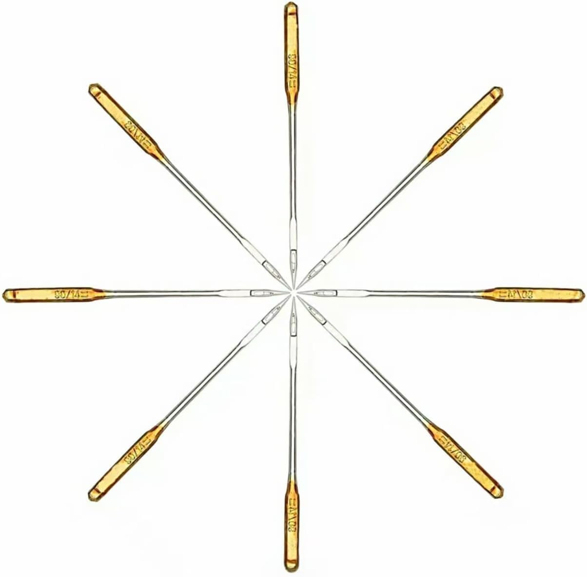 20Pcs Sewing Machine Needles,Big Eye Sewing Machine Home Sewing Machine Needles Sewing Macine Size 14/16/18 (Size 16) Sewing Notions and Supplies