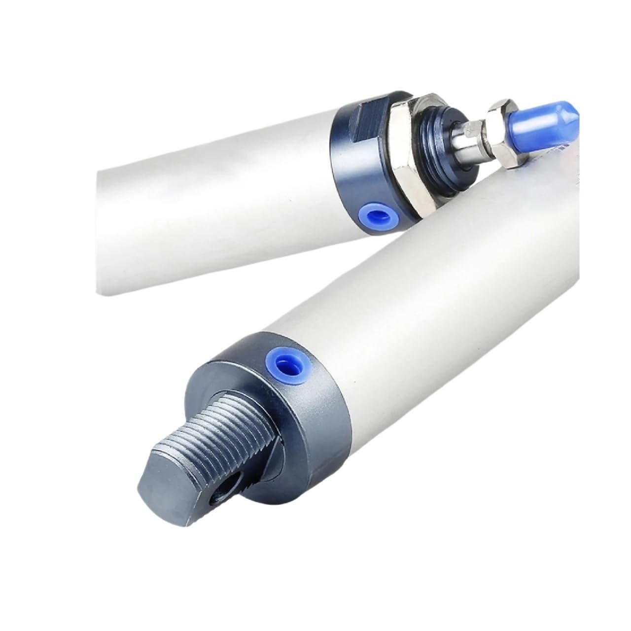 Siłownik pneumatyczny z podwójnym efektem ze stopu aluminium serii MAL, kompaktowy otwór 16-32 mm, skok 25-125 mm do systemów pneumatycznych | Cylinder pneumatyczny (150 mm - Stroke, Bore-20 mm)