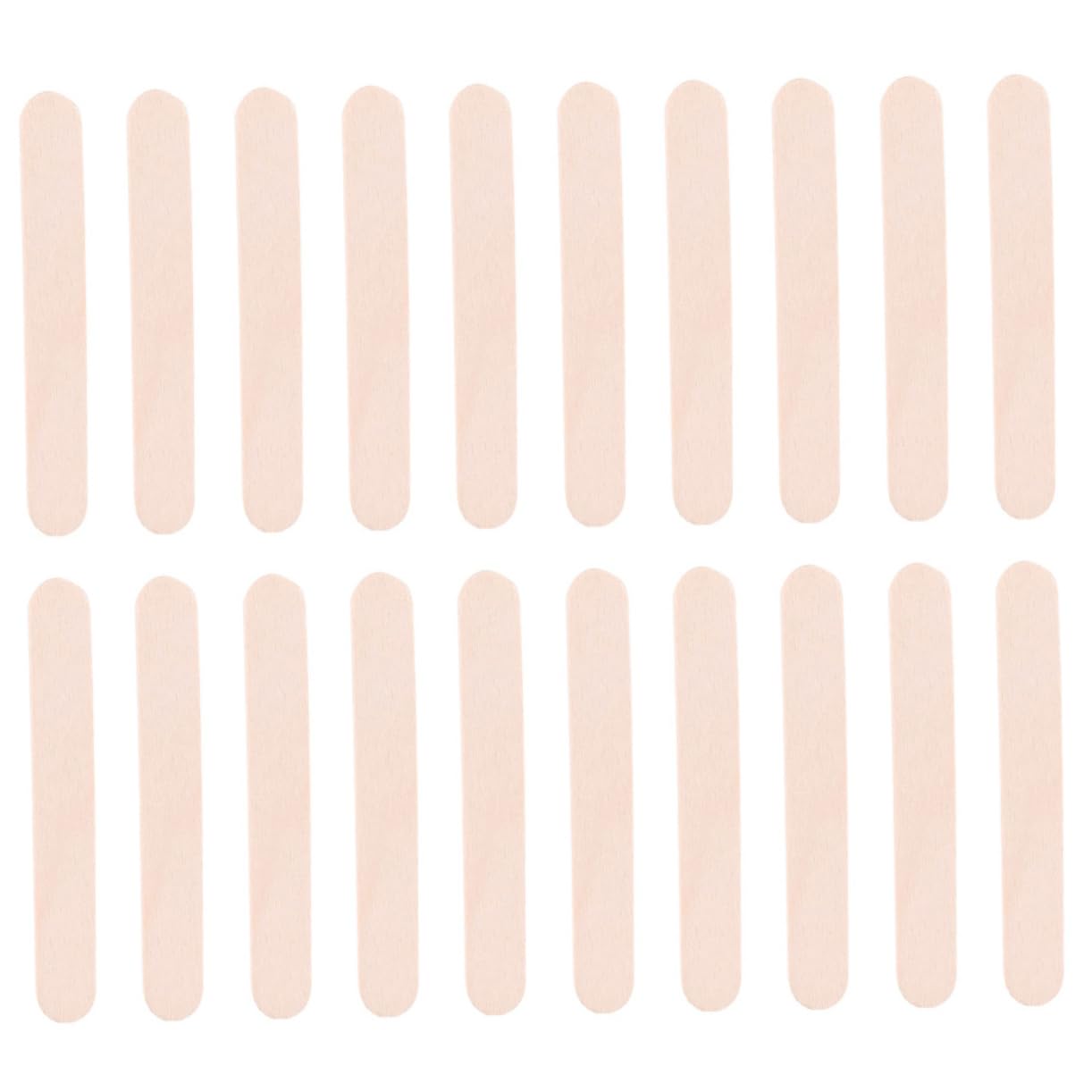 Cabilock 200Pcs Tongue Depressors Portable Wax Sticks for Household Wax Application Applicator for Hair Removal Care for Professional Use