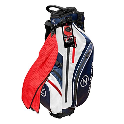 Zero Friction Navy Golf Stand Bag, Bonus 40