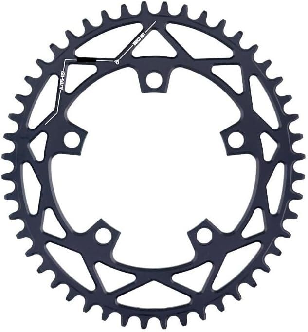 Osłona łańcucha rowerowego, tarcza 110BCD owalna szosowa koło łańcuchowe wąska szeroka korba tarcza 42T-52T wąska szeroka tarcza
