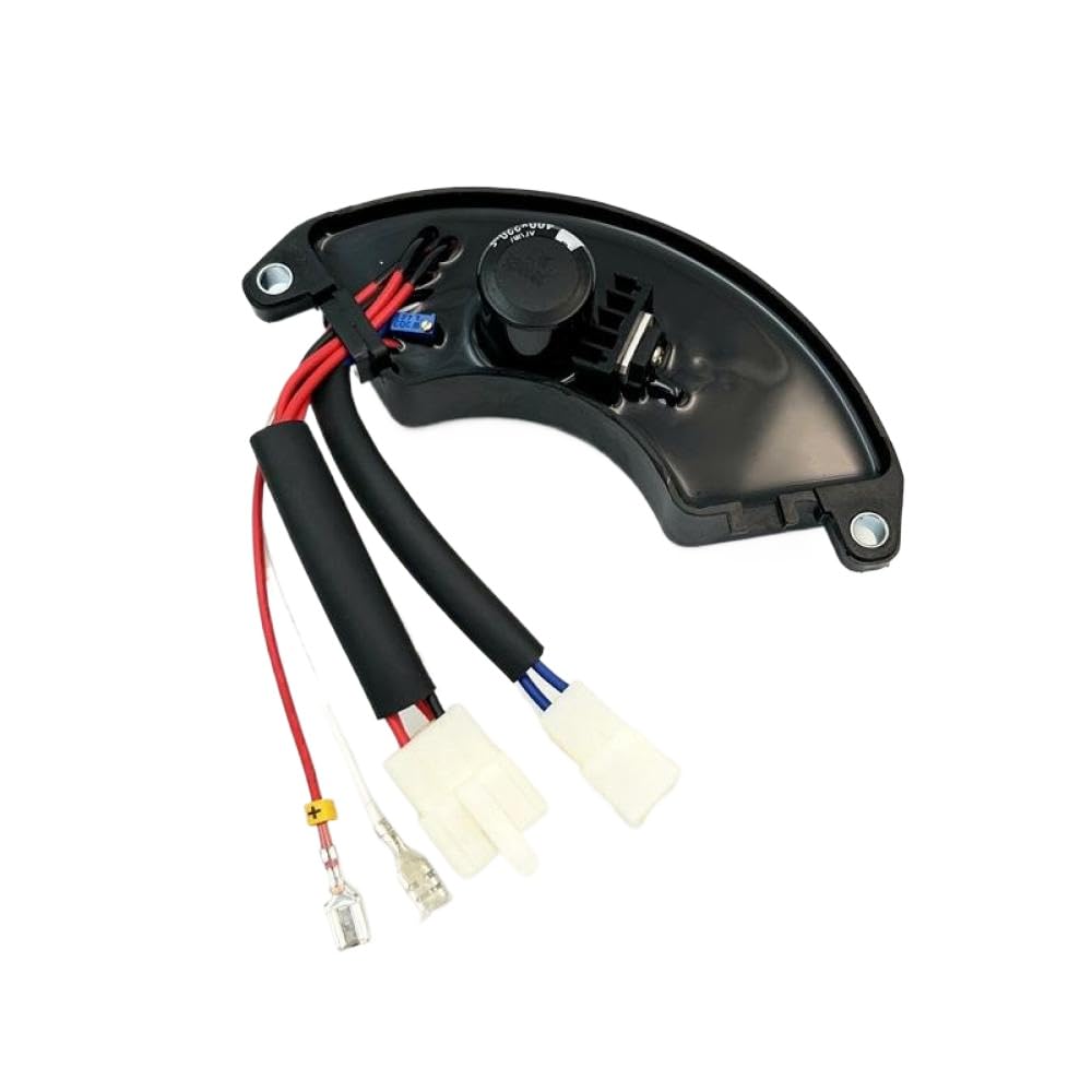 Generador de 7kW con regulador de Voltaje automático, estabilizador AVR, Compatible con Accesorios Genset trifásico de 8 Cables, 400V, 220UF