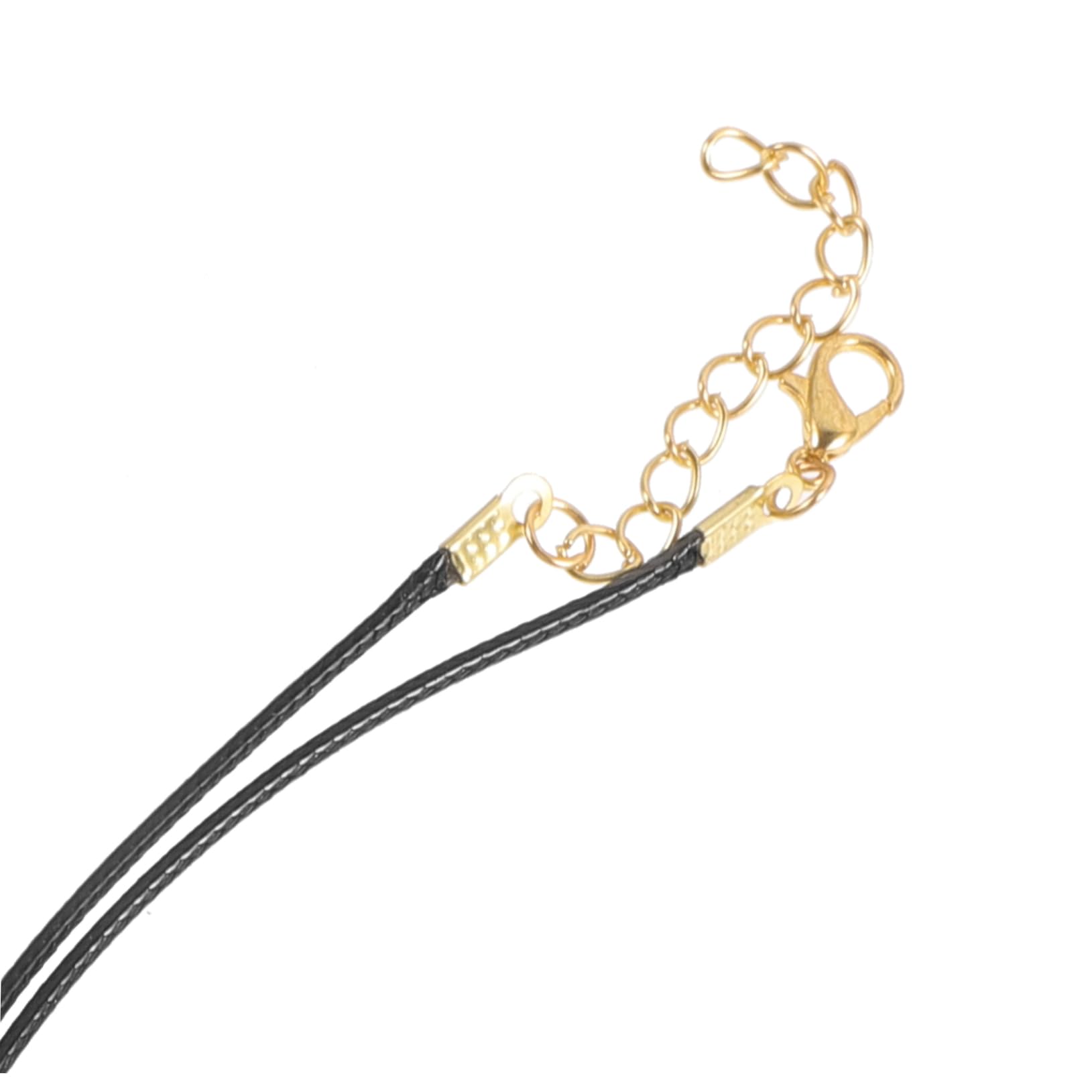 Artibetter 150stücke Schwarze Halskordel Mit Karabiner Und Hochwertigem Wachsgarn Für Schmuckherstellung Für Armbänder Und Ketten