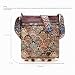 Imagen de Moguxb Bolso Bandolera para Mujer con Borlas Verde Bolso Cruzados Bolso Bandolera Étnico Boho Bolso de Hombro de Lona Vintage para Mujer