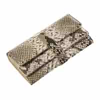 ギャルソン　パイソン財布　大容量　パイソン　財布　長財布　ナチュラル sankyo shokai パイソン 財布 ギャルソン 長財布 レディース