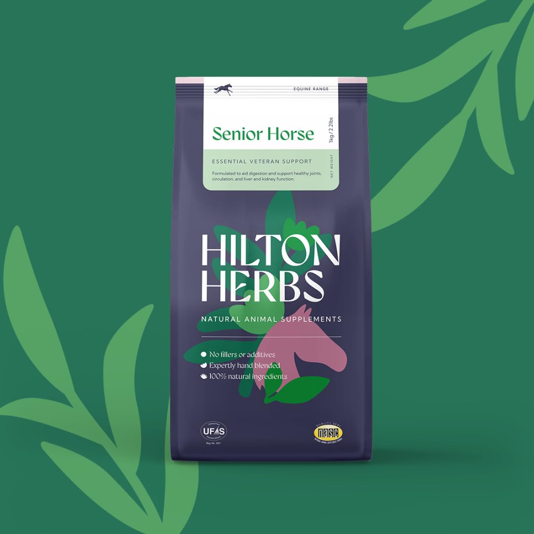 Hilton Herbs Herb Power 1 kg Complément Alimentaire Chevaux Âgés