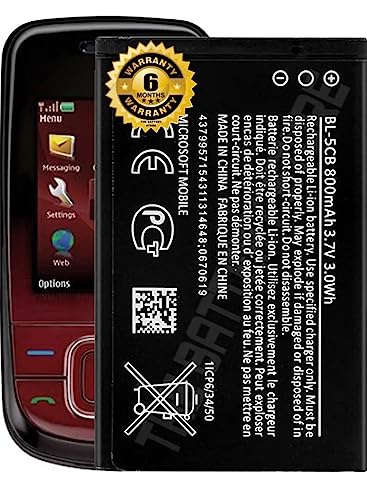 Image of Original (BL-5CB) Battery for Nokia 105 (BL-5CB) Battery with 6 Month Warranty***** (P72)