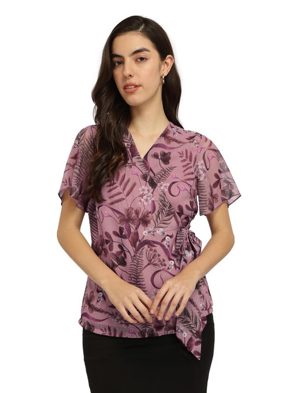 fablestreet Floral Wrap Top-picture-53