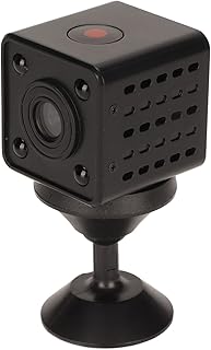 Mini Wireless WiFi Camera, 1080P HD Security Camera, Night Vision, Motion Detection, Compact Indoor 150° Wide View Angle Camera, Loop Recording, for Home Security