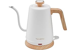 Gooseneck Electric Kettle with Thermometer