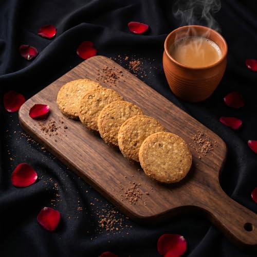 Image of Hillcrest Bakery Almond Cashew Biscuits, Whole Wheat, 18 Pieces, 320 g | Premium Baked Snack | Crispy & Delicious | Tea Time Treat | Suitable for Everyday Snacking | Hygienically Packed