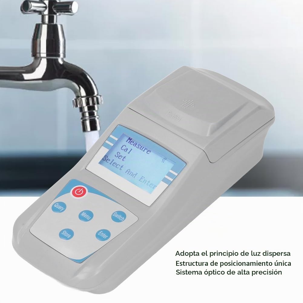Medidor de Turbidez Digital, Microcomputadora, Medidor de Turbidez Portátil Inteligente, Comprobador de Calidad del Agua.