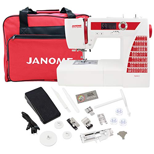 Janome DC2015 Computerized Sewing Machine with Exclusive Bonus Bundle