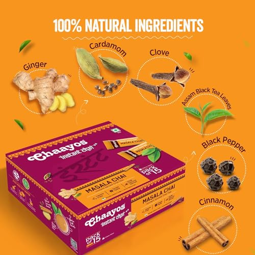 Té instantáneo Masala 15 sachets miniatura 3