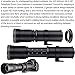 Canon EOS Rebel T7 DSLR Camera with 18-55mm is II Lens Bundle + Canon EF 75-300mm f/4-5.6 III Lens + 420-800mm HD Super Zoom Lens + 2X 64GB Cards + Filters + Flash + Monopod + Pro Kit