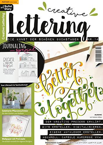 Creative Lettering 14/2020 der kreative Prozess erklärt